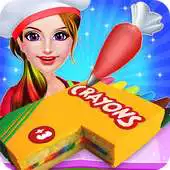 Free play online Crayon Cake Maker Game: Kids Cooking Fun APK