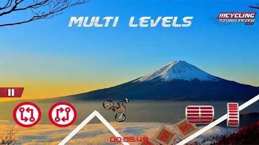 Play Crazy Bicycle Rider Uphill Stunts