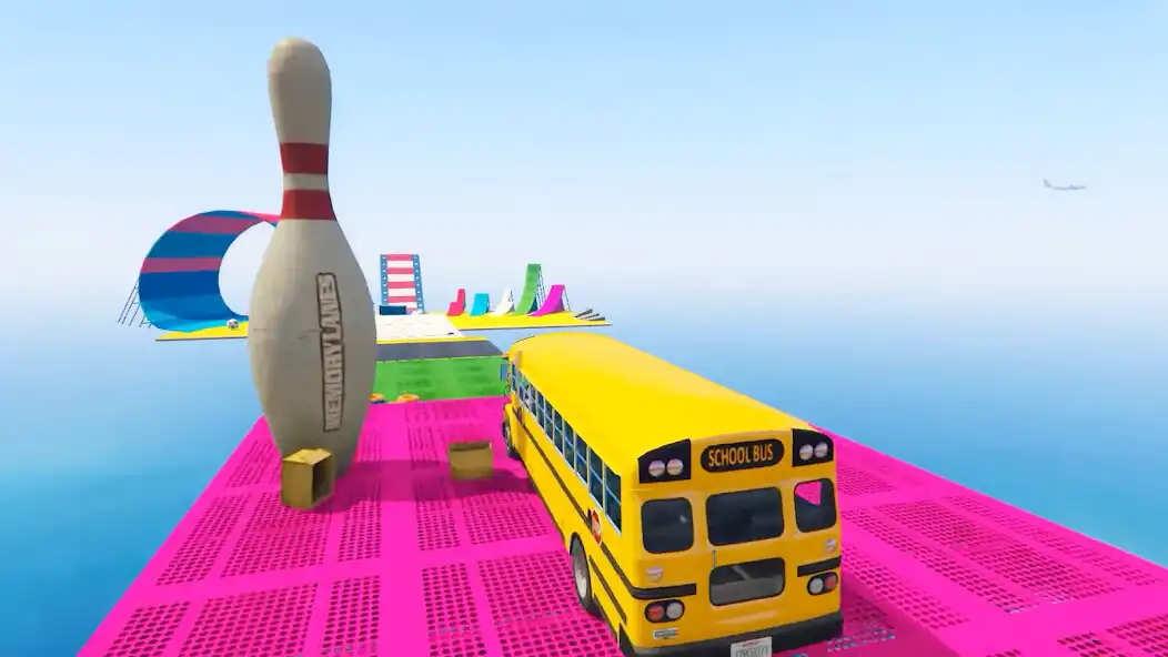 Play Crazy Bus Stunt Race  and enjoy Crazy Bus Stunt Race with UptoPlay