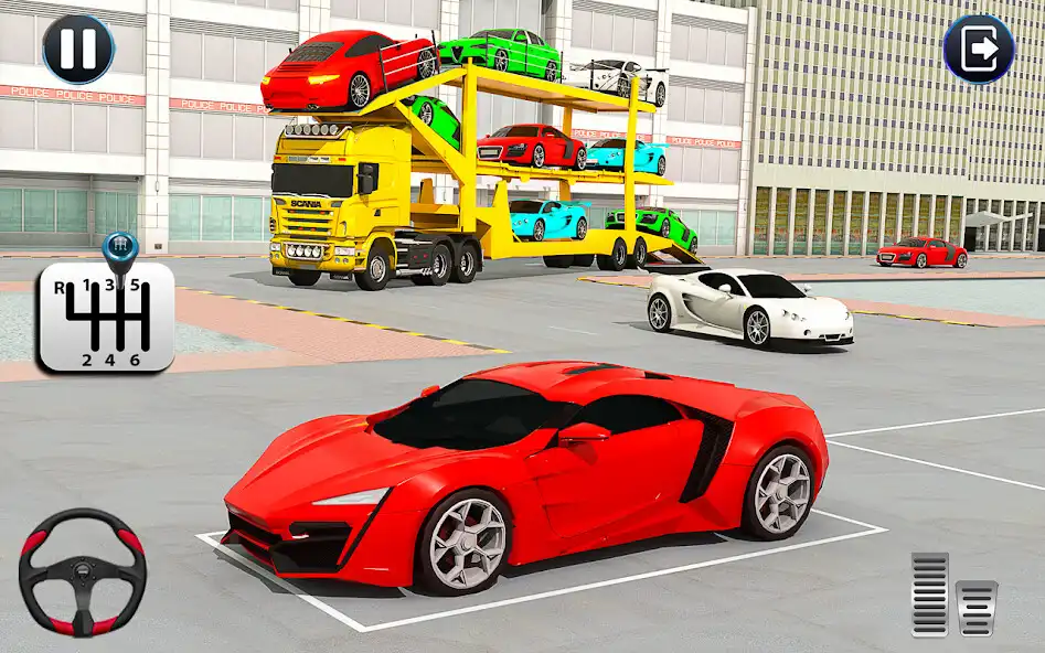 Play Crazy Car Truck Transport Game as an online game Crazy Car Truck Transport Game with UptoPlay