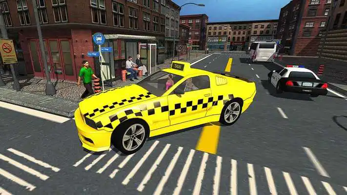 Play Crazy City Taxi Driver