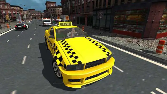 Play Crazy City Taxi Driver