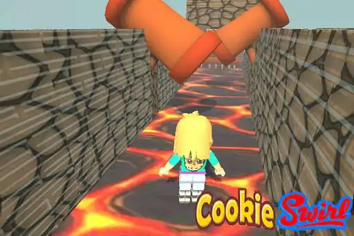 Play Crazy cookie swirl Rblox Rainbow Shape Obstacle as an online game Crazy cookie swirl Rblox Rainbow Shape Obstacle with UptoPlay