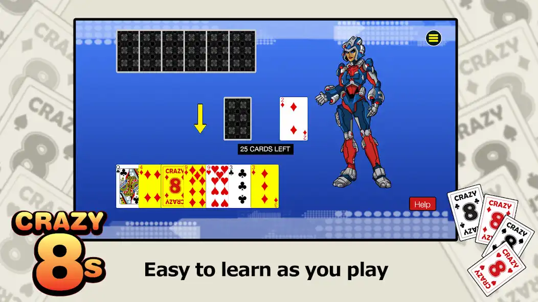 Play Crazy Eights for Everyone  and enjoy Crazy Eights for Everyone with UptoPlay