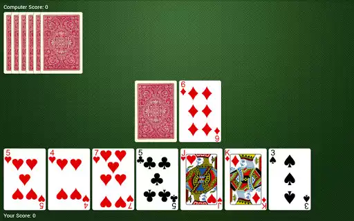 Play Crazy Eights as an online game Crazy Eights with UptoPlay