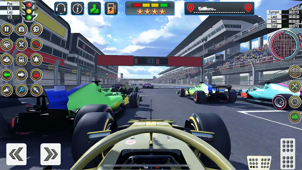 Play Crazy Formula Car Racing Games as an online game Crazy Formula Car Racing Games with UptoPlay