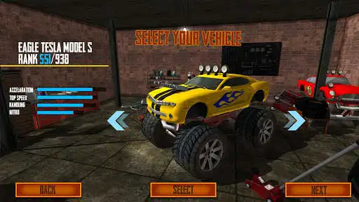 Play Crazy Impossible Tracks Monster Truck Stunts as an online game Crazy Impossible Tracks Monster Truck Stunts with UptoPlay