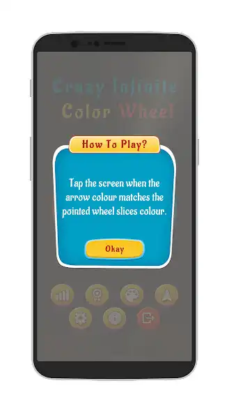 Play Crazy Infinite Color Wheel as an online game Crazy Infinite Color Wheel with UptoPlay