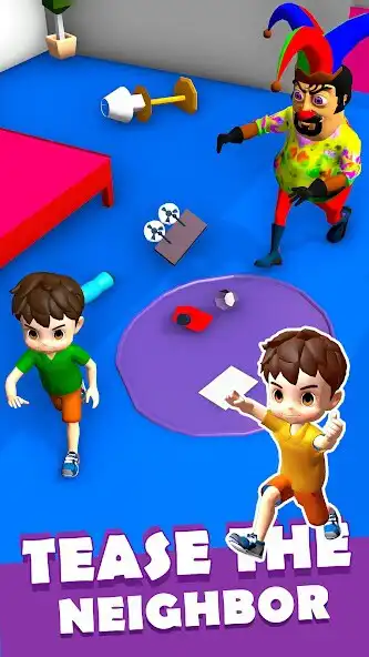 Play Crazy Neighbor Prank Master 3D  and enjoy Crazy Neighbor Prank Master 3D with UptoPlay