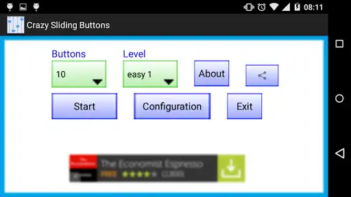 Play Crazy Sliding Buttons  and enjoy Crazy Sliding Buttons with UptoPlay