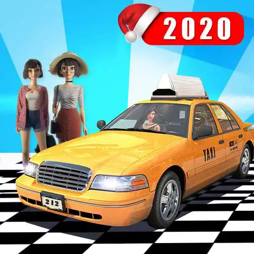 Free play online Crazy taxi cabs pick and drop game for girls APK