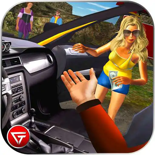 Free play online Crazy Taxi Car Driving Game: City Cab Sim 2018  APK