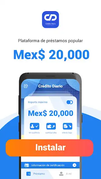 Play Crédito Diario  and enjoy Crédito Diario with UptoPlay