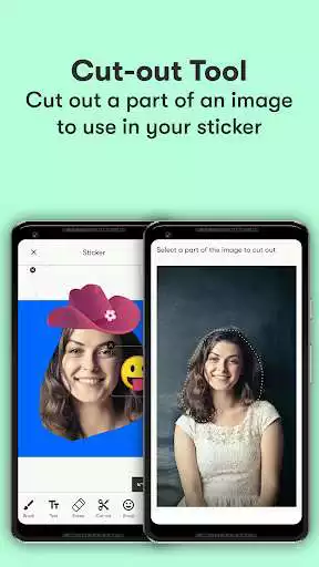 Play APK Create Stickers for WhatsApp  and enjoy Create Stickers for WhatsApp with UptoPlay com.deGans.customWAStickers