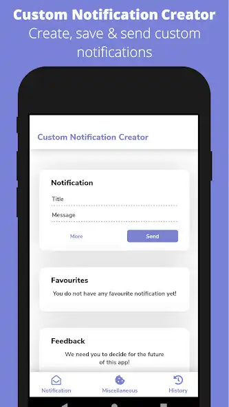 Play Create your own notifications!