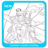 Free play online Creative Lineart Coloring APK