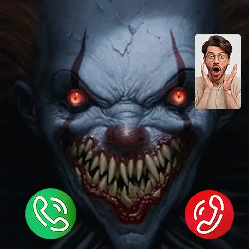 Play Creepy Clown Fake Video Call APK