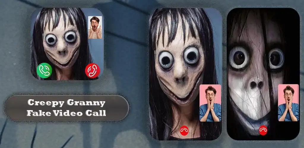 Play Creepy Granny Fake Video Call  and enjoy Creepy Granny Fake Video Call with UptoPlay