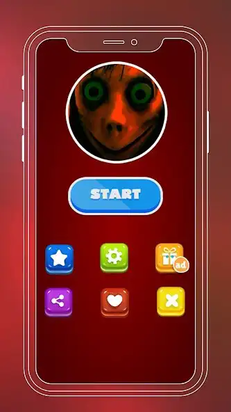 Play creepy momo fake call as an online game creepy momo fake call with UptoPlay