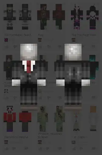 Play Creepy Skins For Minecraft as an online game Creepy Skins For Minecraft with UptoPlay