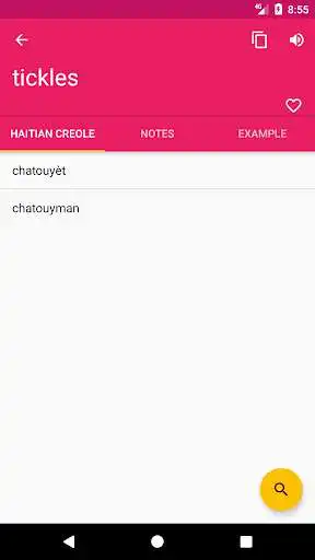 Play Creole English Dictionary as an online game Creole English Dictionary with UptoPlay