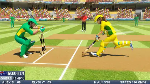 Play Cricket Games - Boys Vs Girls Cricket as an online game Cricket Games - Boys Vs Girls Cricket with UptoPlay