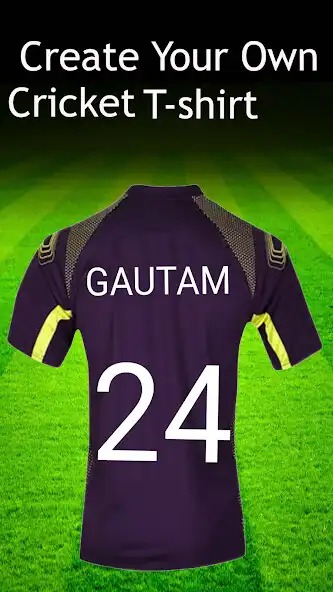 Play Cricket Jersey  T-shirt Maker 2021  and enjoy Cricket Jersey  T-shirt Maker 2021 with UptoPlay