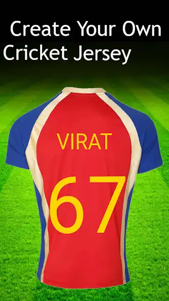 Play Cricket Jersey  T-shirt Maker 2021 as an online game Cricket Jersey  T-shirt Maker 2021 with UptoPlay