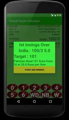 Play Cricket Score Calculator