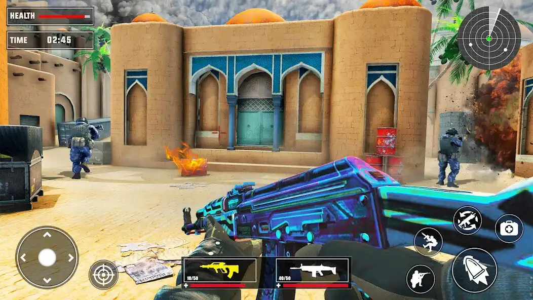 Play Critical Gun Strike War Games  and enjoy Critical Gun Strike War Games with UptoPlay