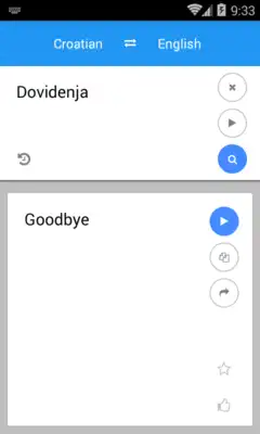 Play Croatian English Translate