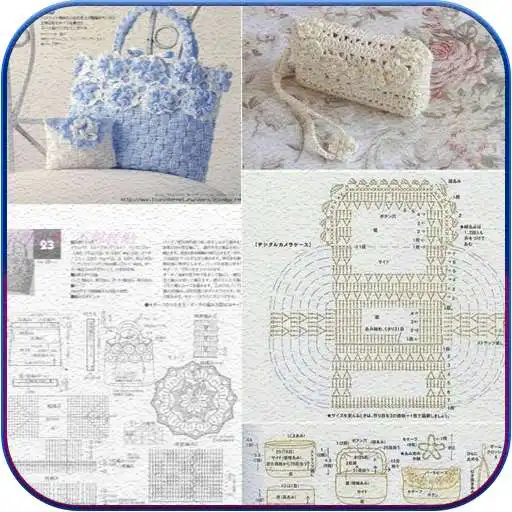 Play APK Crochet Bag Patterns  and enjoy Crochet Bag Patterns with UptoPlay com.feandroyuya.CrochetBagPatterns