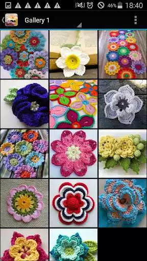 Play Crochet Flower Pattern