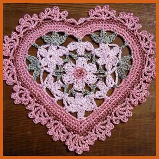 Free play online Crochet Heart APK