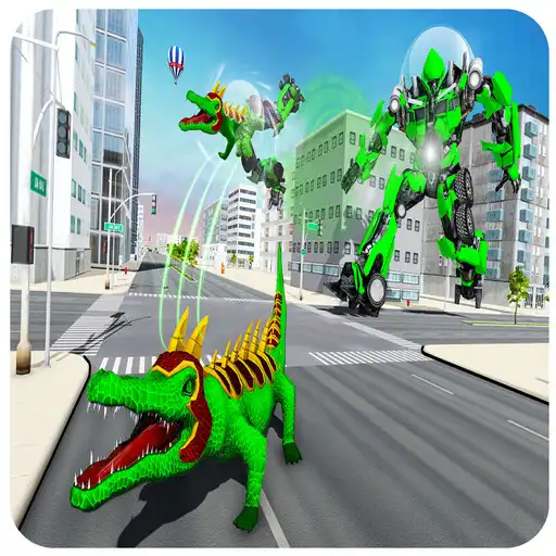 Play Crocodile Robot Transform APK