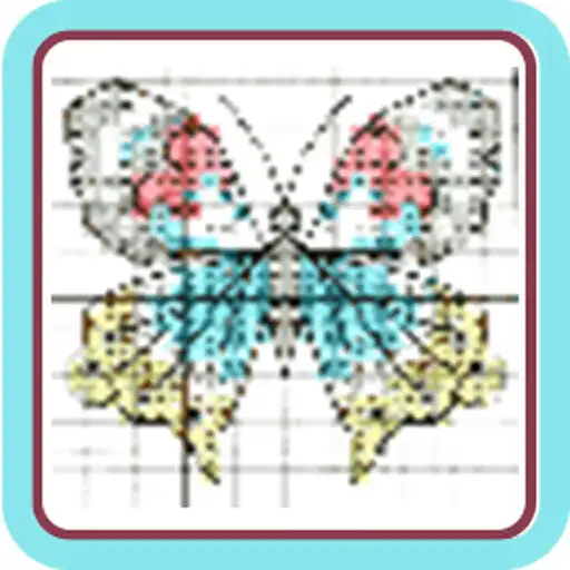 Play Cross Stitch Butterfly Color APK