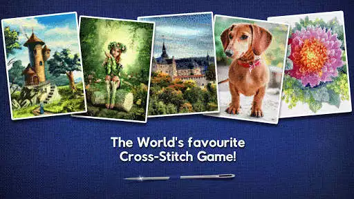 Play Cross-Stitch World  and enjoy Cross-Stitch World with UptoPlay