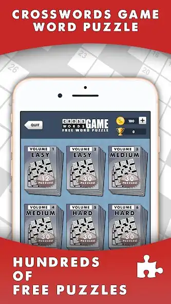 Play Crosswords Puzzle - Word Game as an online game Crosswords Puzzle - Word Game with UptoPlay