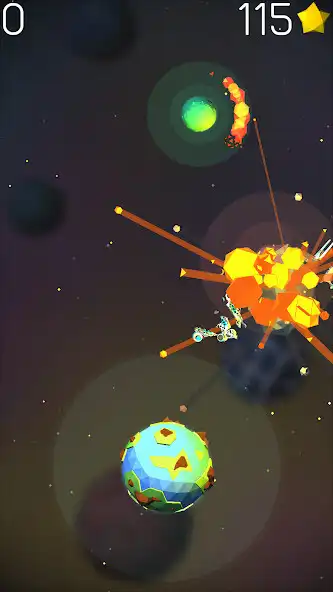 Play Crossy Space as an online game Crossy Space with UptoPlay