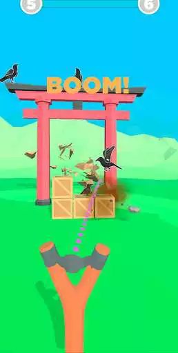 Play Crow Hunter 3D as an online game Crow Hunter 3D with UptoPlay