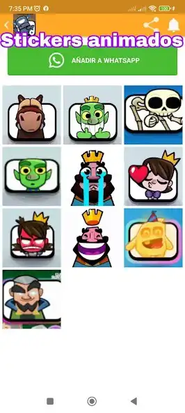 Play CR Stickers Animados  and enjoy CR Stickers Animados with UptoPlay