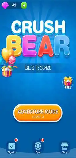 Play Crush Bear  and enjoy Crush Bear with UptoPlay