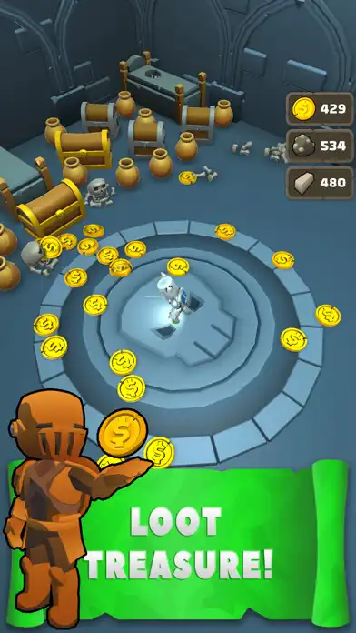 Play Crypt Looter as an online game Crypt Looter with UptoPlay