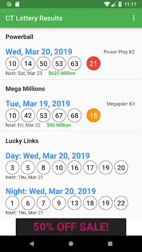 Play CT Lottery Results  and enjoy CT Lottery Results with UptoPlay