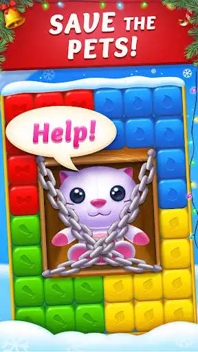 Play Cube Blast Pop - Toy Matching as an online game Cube Blast Pop - Toy Matching with UptoPlay