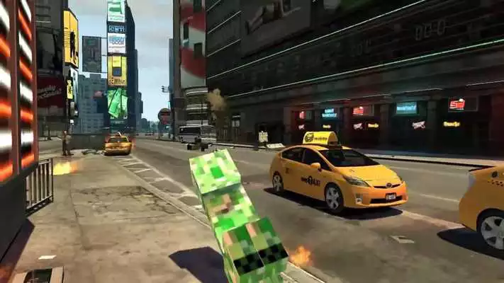 Play Cube Craft Mod for GTA