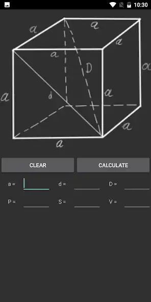 Play Cube Geometry Calculator  and enjoy Cube Geometry Calculator with UptoPlay