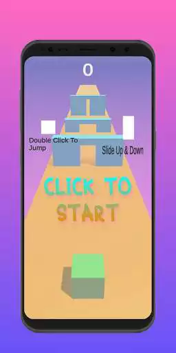 Play Cube Runner - 3D Endless Running  and enjoy Cube Runner - 3D Endless Running with UptoPlay