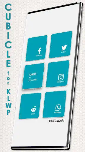 Play CUBICLE for KLWP as an online game CUBICLE for KLWP with UptoPlay