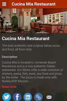 Play Cucina Mia Restaurant